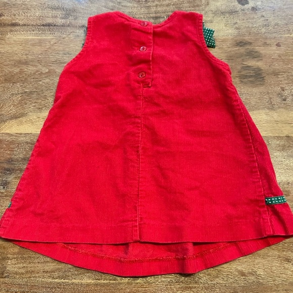 Rare Additions Christmas / Reindeer dress size 12 months - Picture 6 of 8